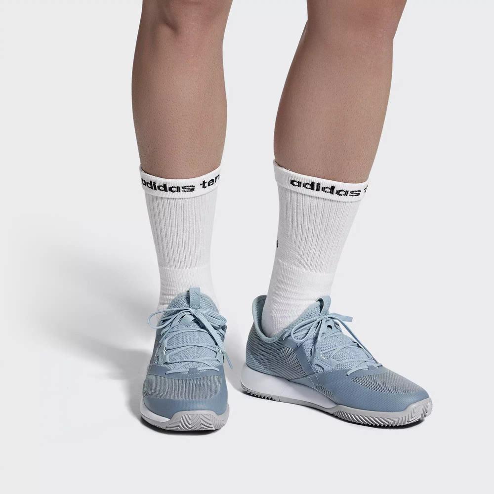 Adidas Adizero Defiant Bounce Zapatillas De Tenis Azules Para Hombre (MX-64994)